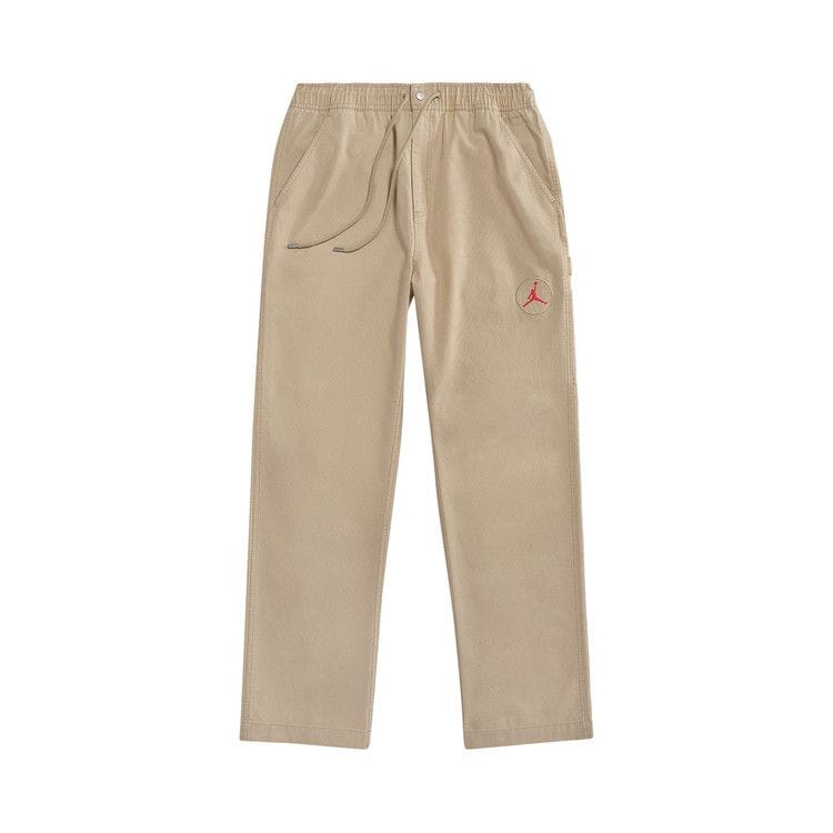 Cactus Jack by Travis Scott x Jordan Canvas Pant Desert/Khaki/University Red