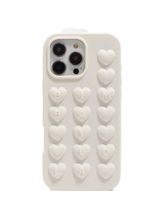 heart-embossed iPhone 16 Pro Max case
