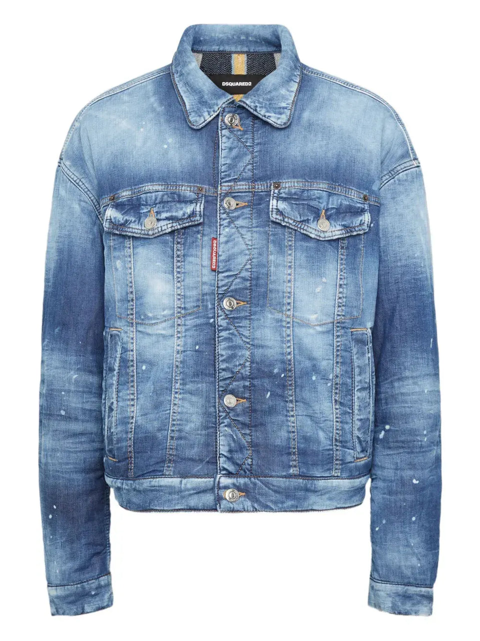 washed-denim jacket