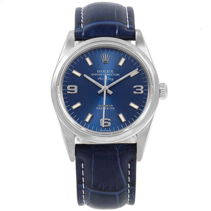 Rolex | Air King | 14000 | Steel | 34 mm | Steel | Blue | Automatic