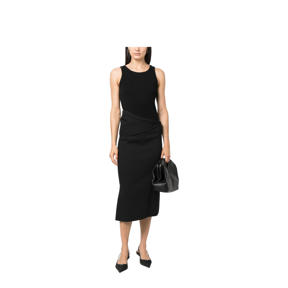 Frankie Tank Top Black in Organic Cotton