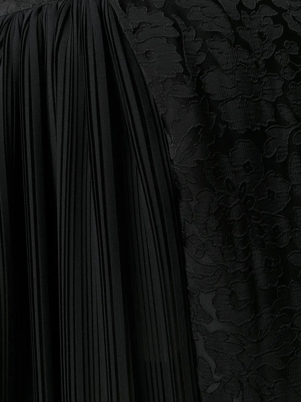 asymmetric jacquard skirt