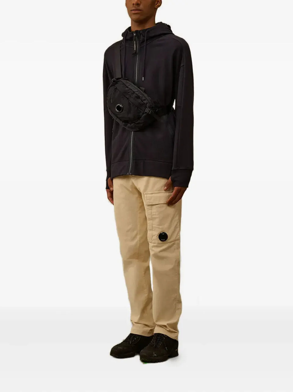 Goggle-detail Hoodie