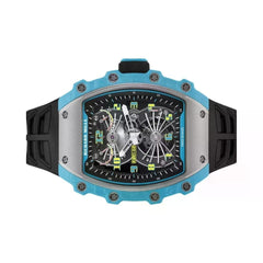 Richard Mille Tourbillon Aerodyne Blue Caribbean Quartz Limited 50 RM21-02 Ti FQ