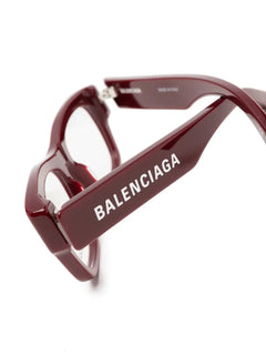 logo-print rectangle-frame glasses