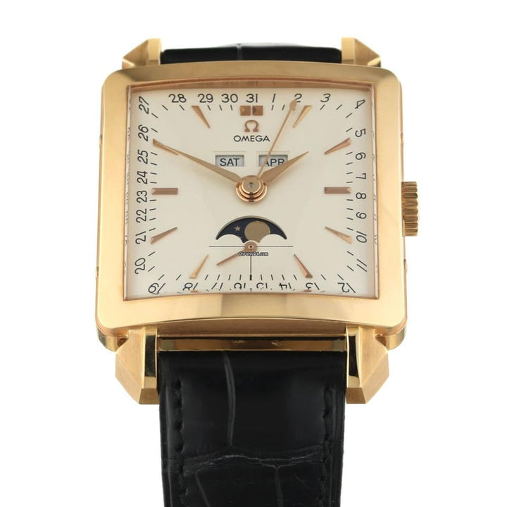 Omega Museum Cosmic Triple Calendar Moonphase Roségold - Museum Collection