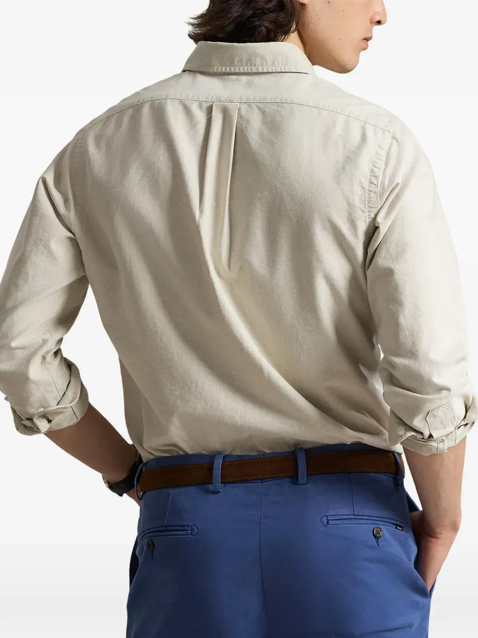 The Iconic Oxford embroidered shirt