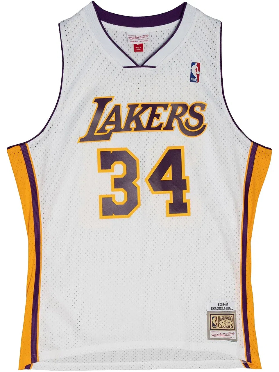 NBA Alternate Lakers 2002 Shaquille O'Neal jersey