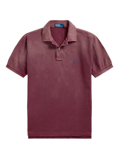 ombre-effect polo shirt