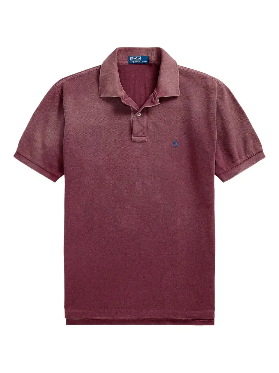 ombre-effect polo shirt