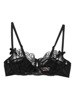 Nelle floral-lace bra