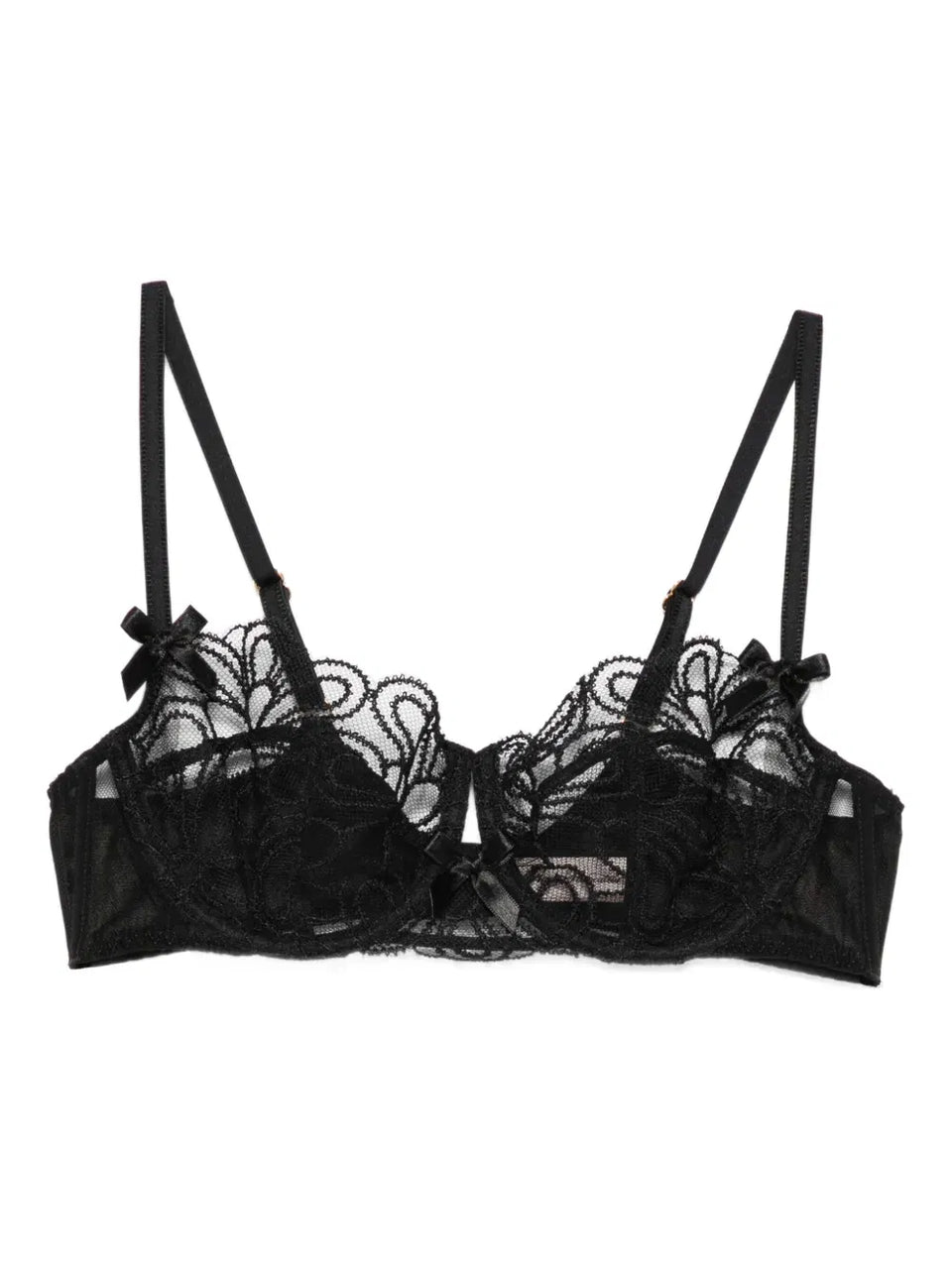Nelle floral-lace bra