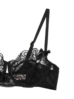 Nelle floral-lace bra