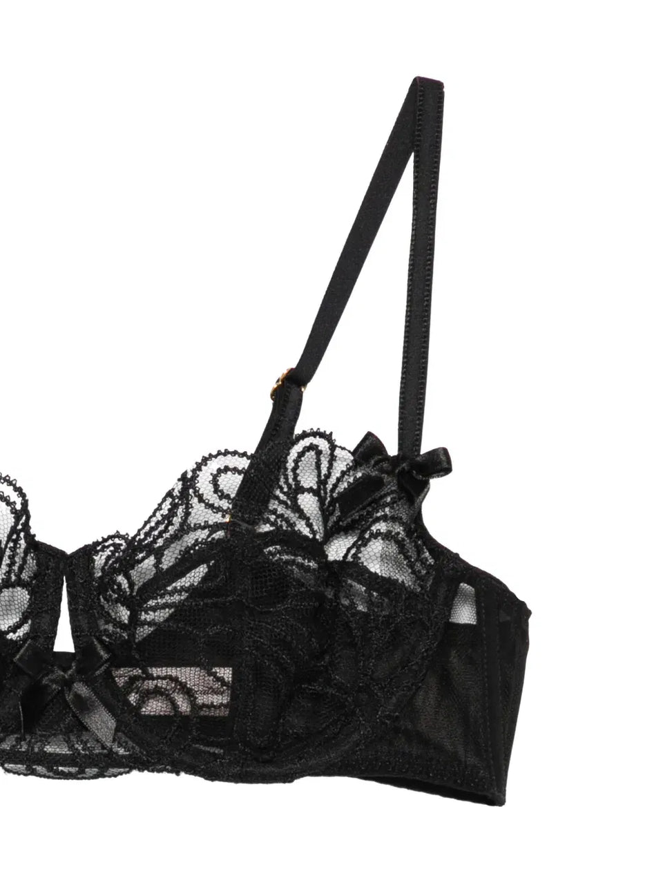 Nelle floral-lace bra