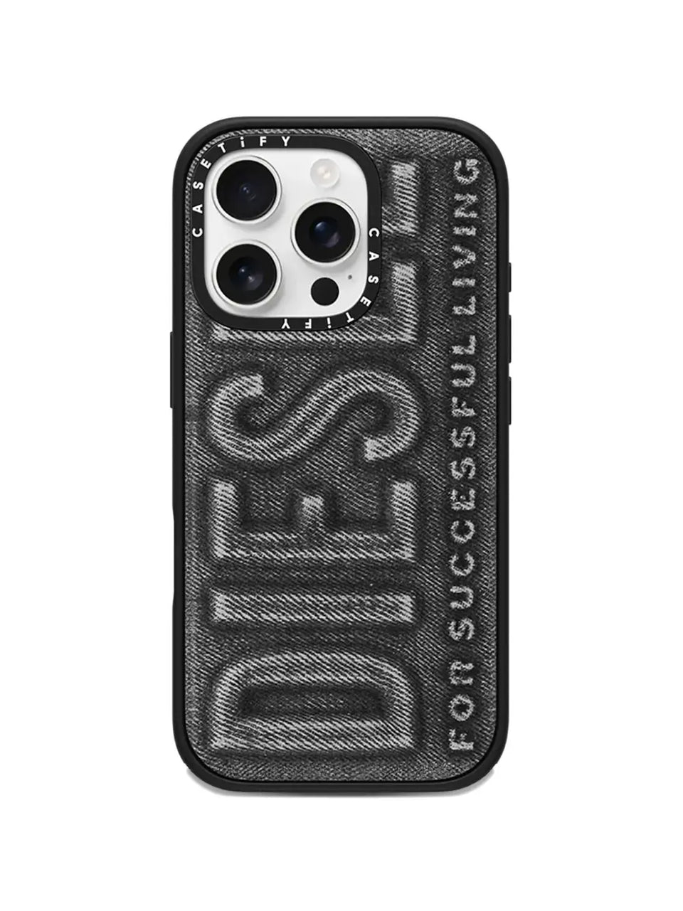 x CASETiFY denim-effect iPhone 16 Pro case