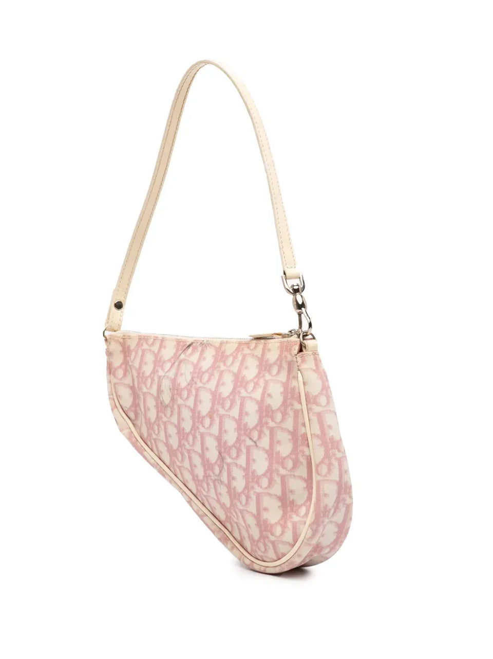 2003 Mini Diorissimo Coated Canvas Saddle Pochette shoulder bag