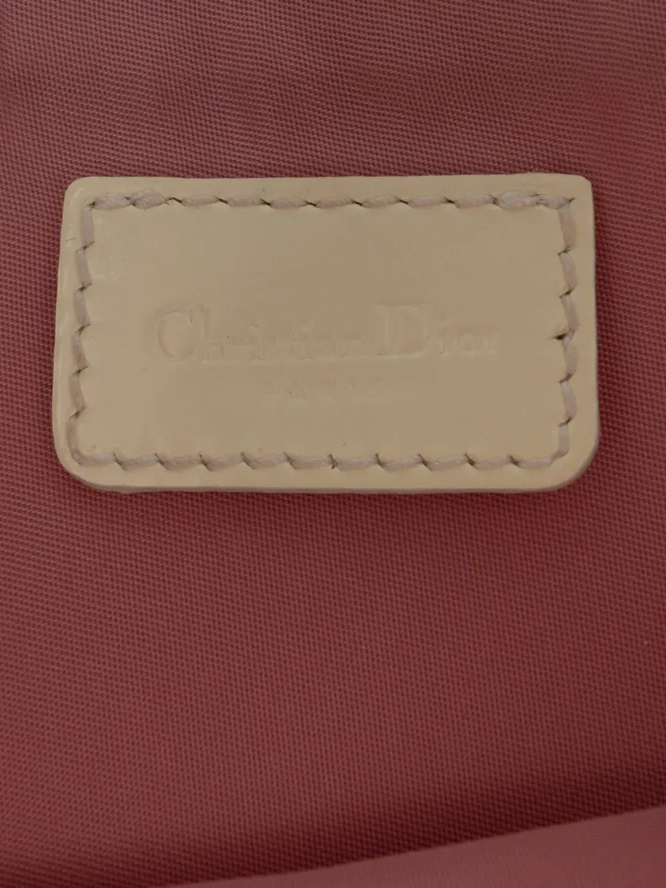 2003 Mini Diorissimo Coated Canvas Saddle Pochette shoulder bag