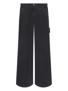black baggy jeans