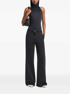 black baggy jeans