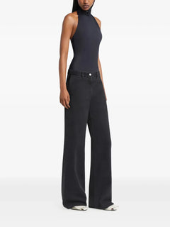 black baggy jeans