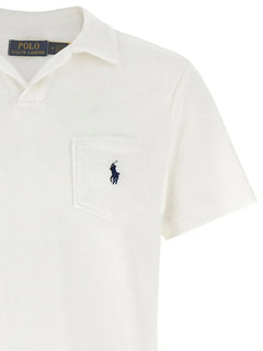 terry-cloth polo shirt