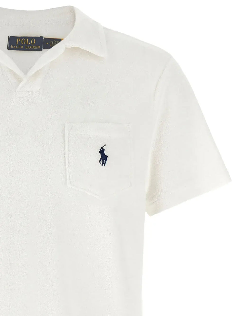terry-cloth polo shirt