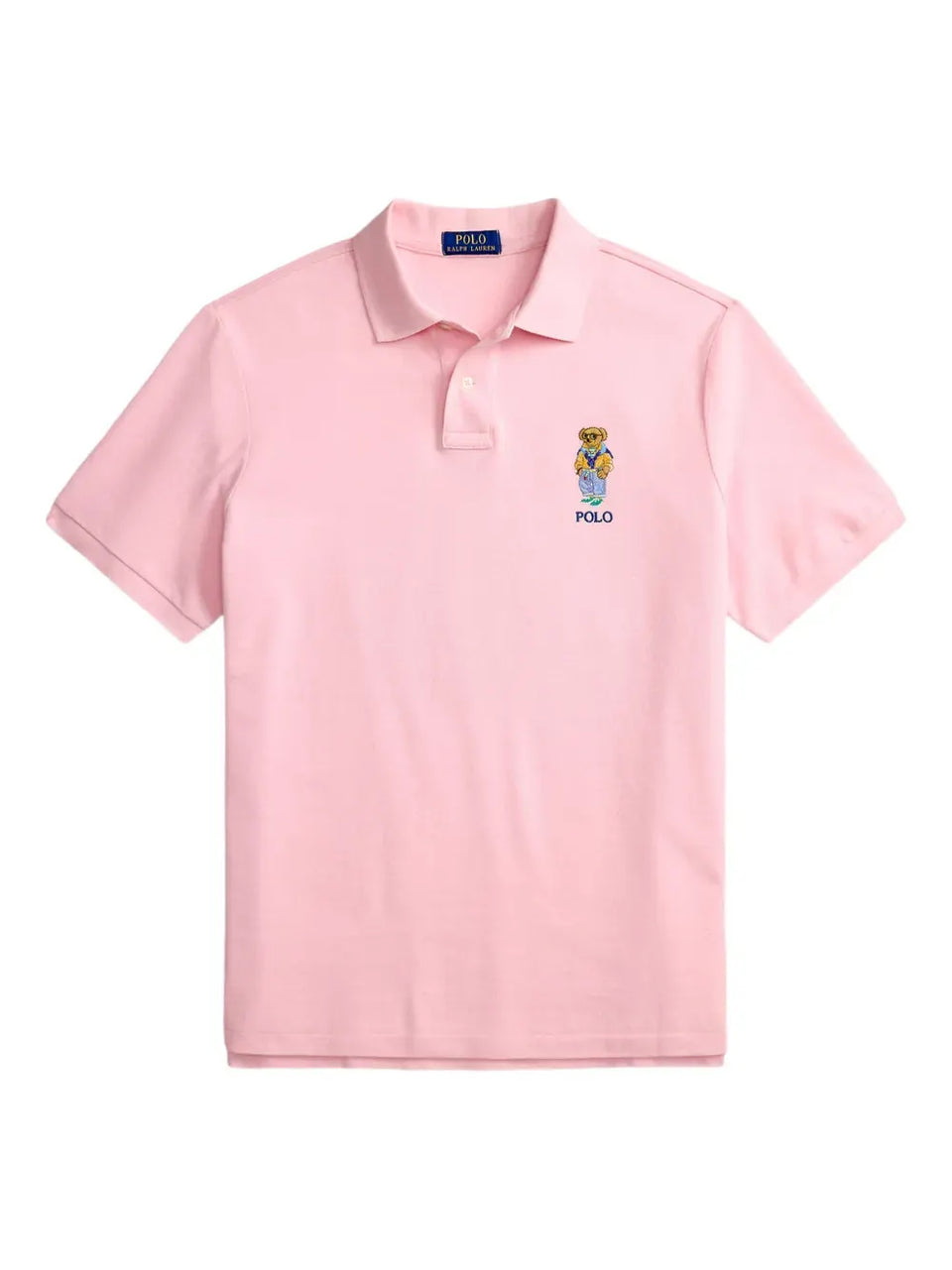 Polo Bear logo polo shirt