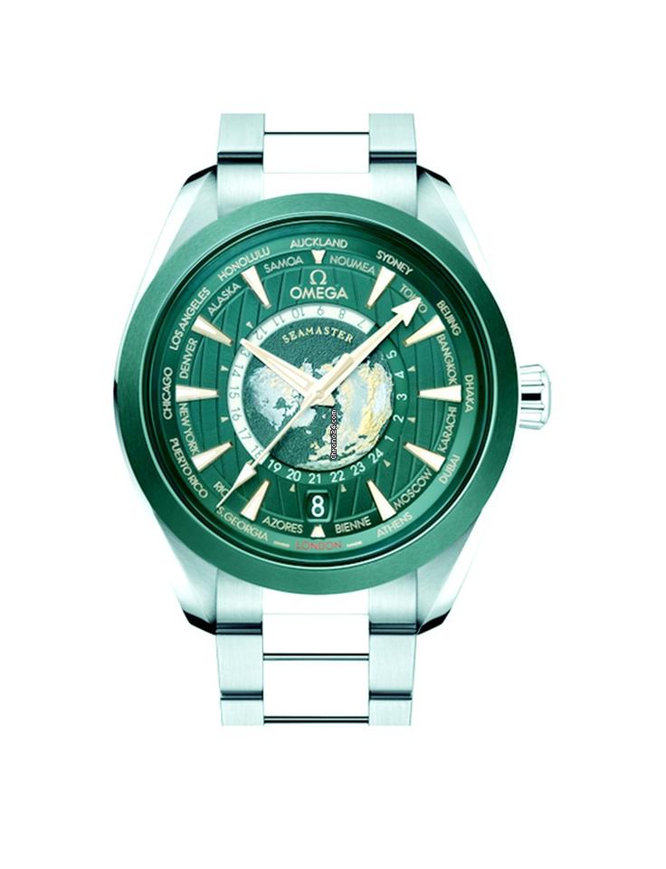 Omega Seamaster Aqua Terra Worldtimer150m 43 mm otomatik saat 220.30.43.22.10.001