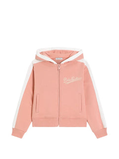 hooded zip sweatshirt