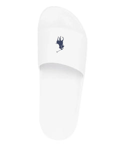 embossed-Polo Pony slides
