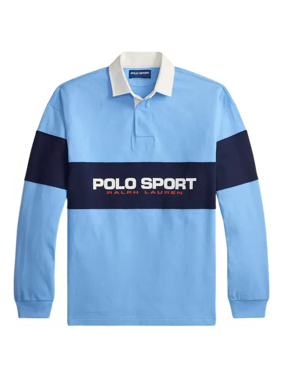 colourblock rugby sweater