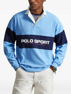 colourblock rugby sweater