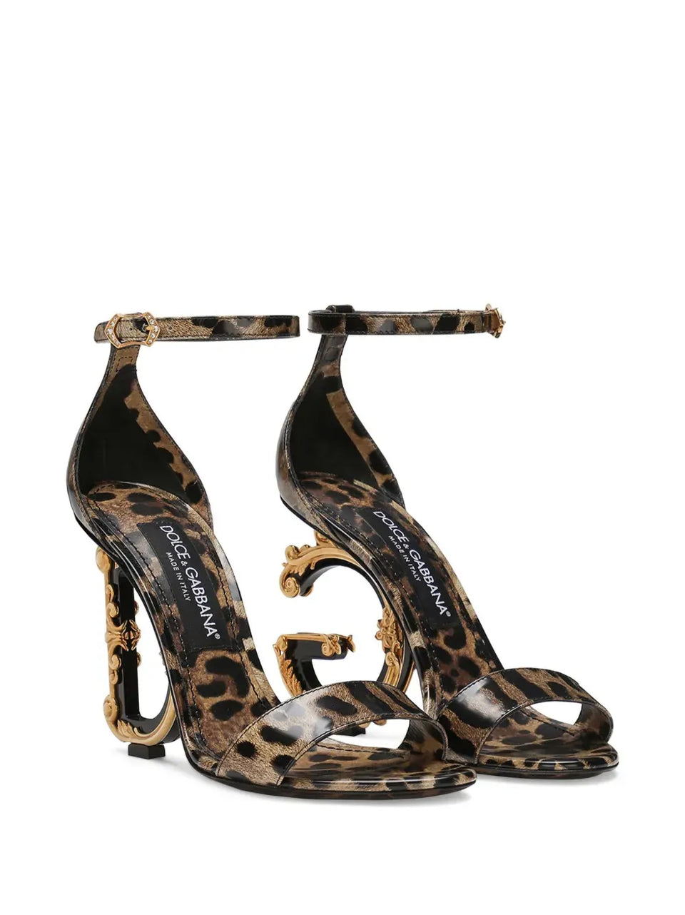 Baroque DG-heel sandals
