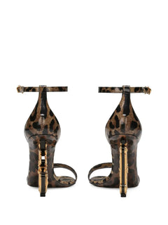 Baroque DG-heel sandals