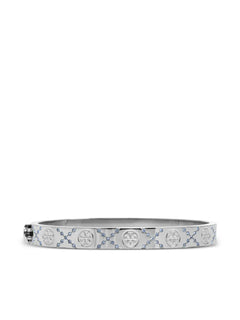 logo-embossed bracelet