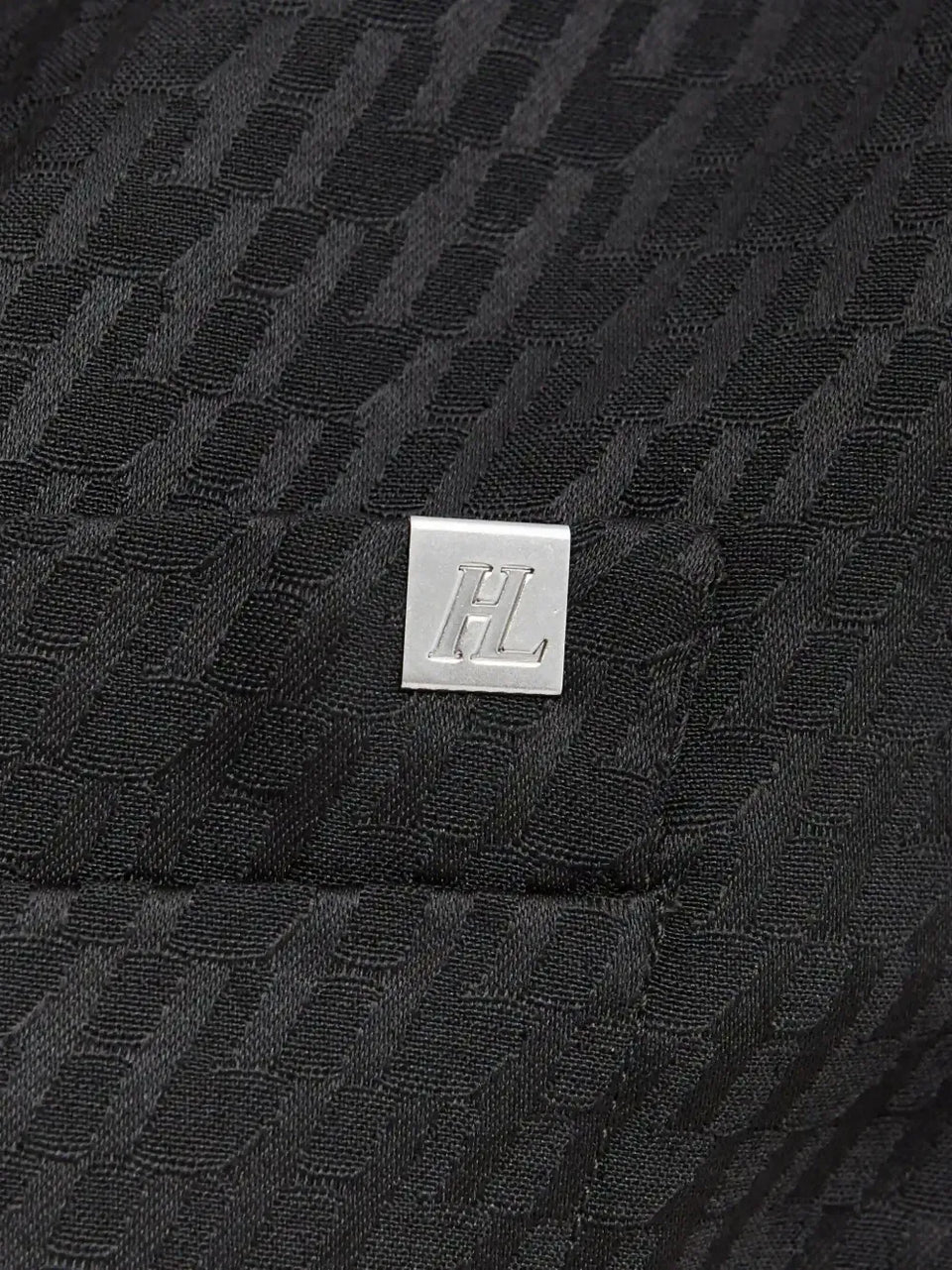 jacquard logo gilet
