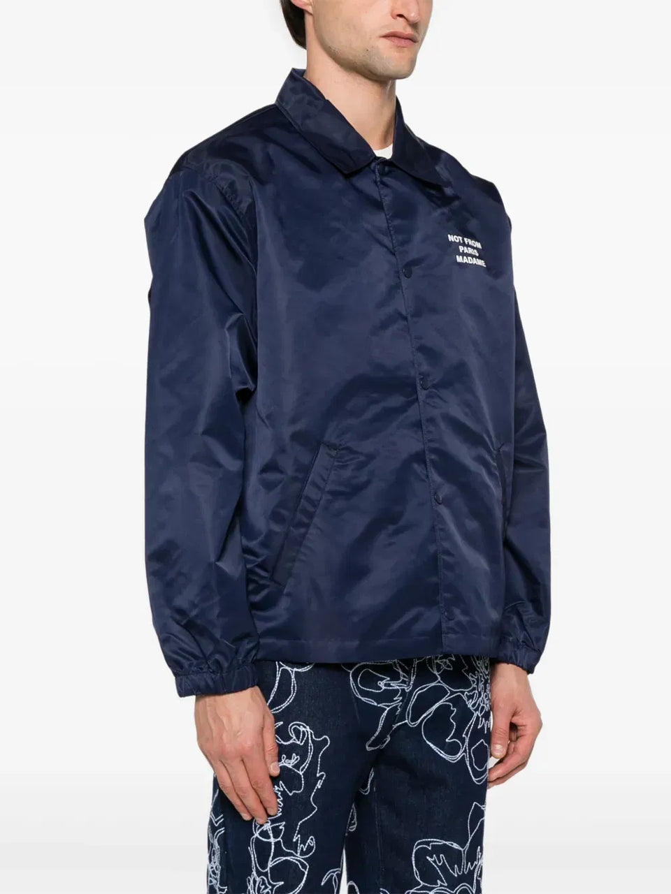 La Veste Slogan jacket
