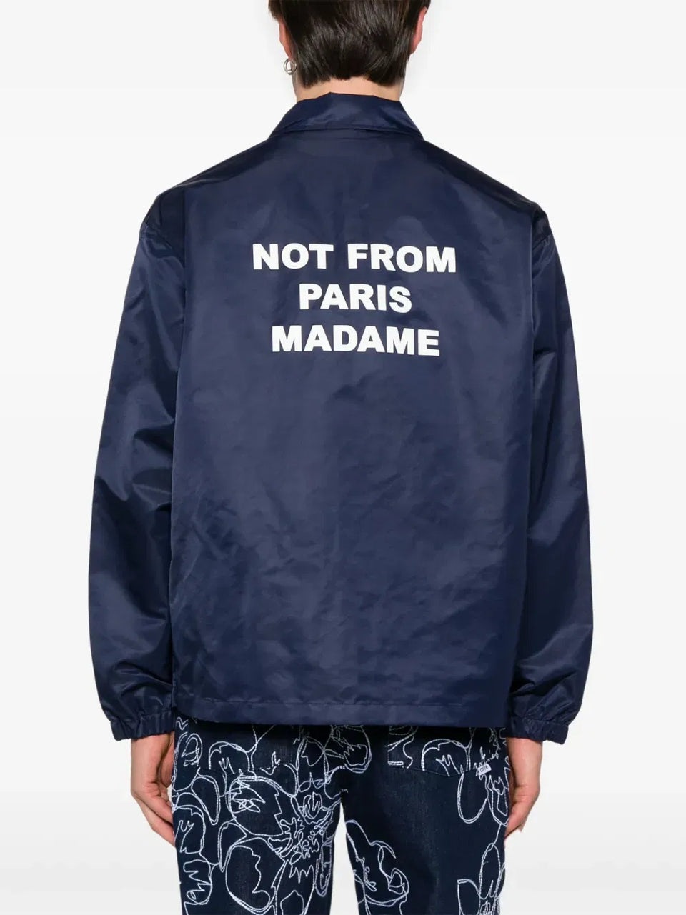 La Veste Slogan jacket