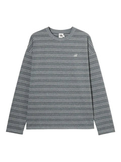 striped embroidered T-Shirt