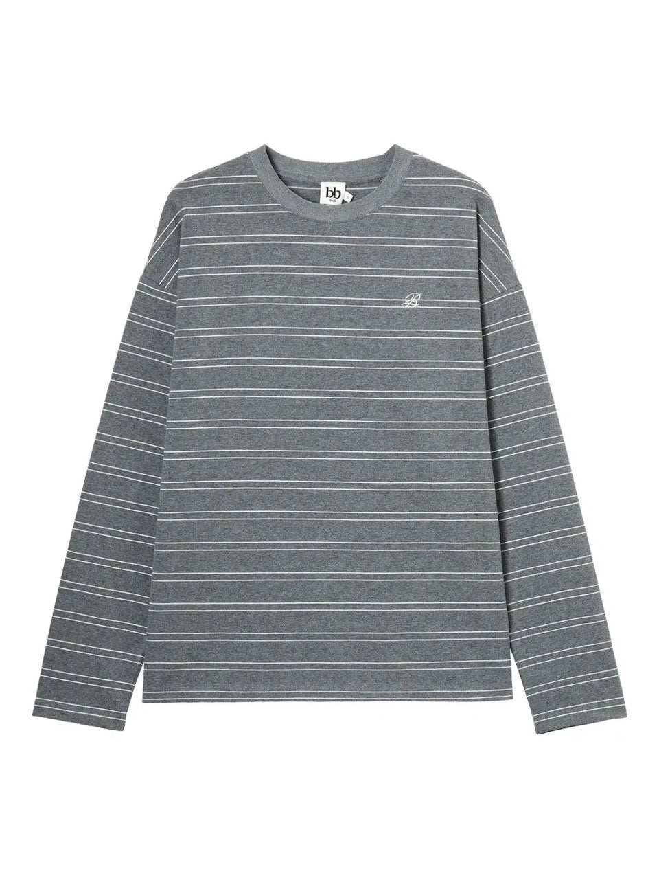 striped embroidered T-Shirt