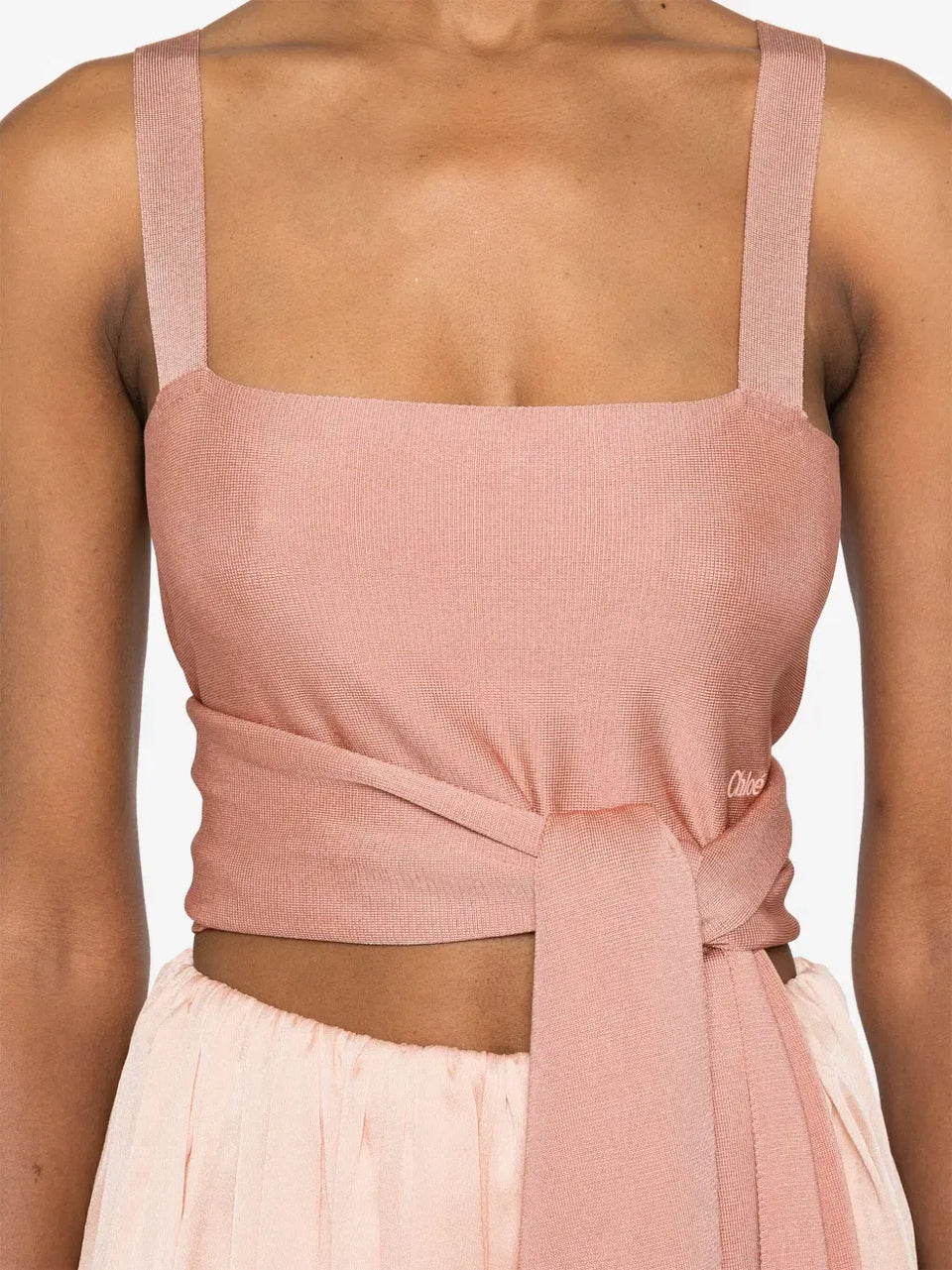 fine-knit top