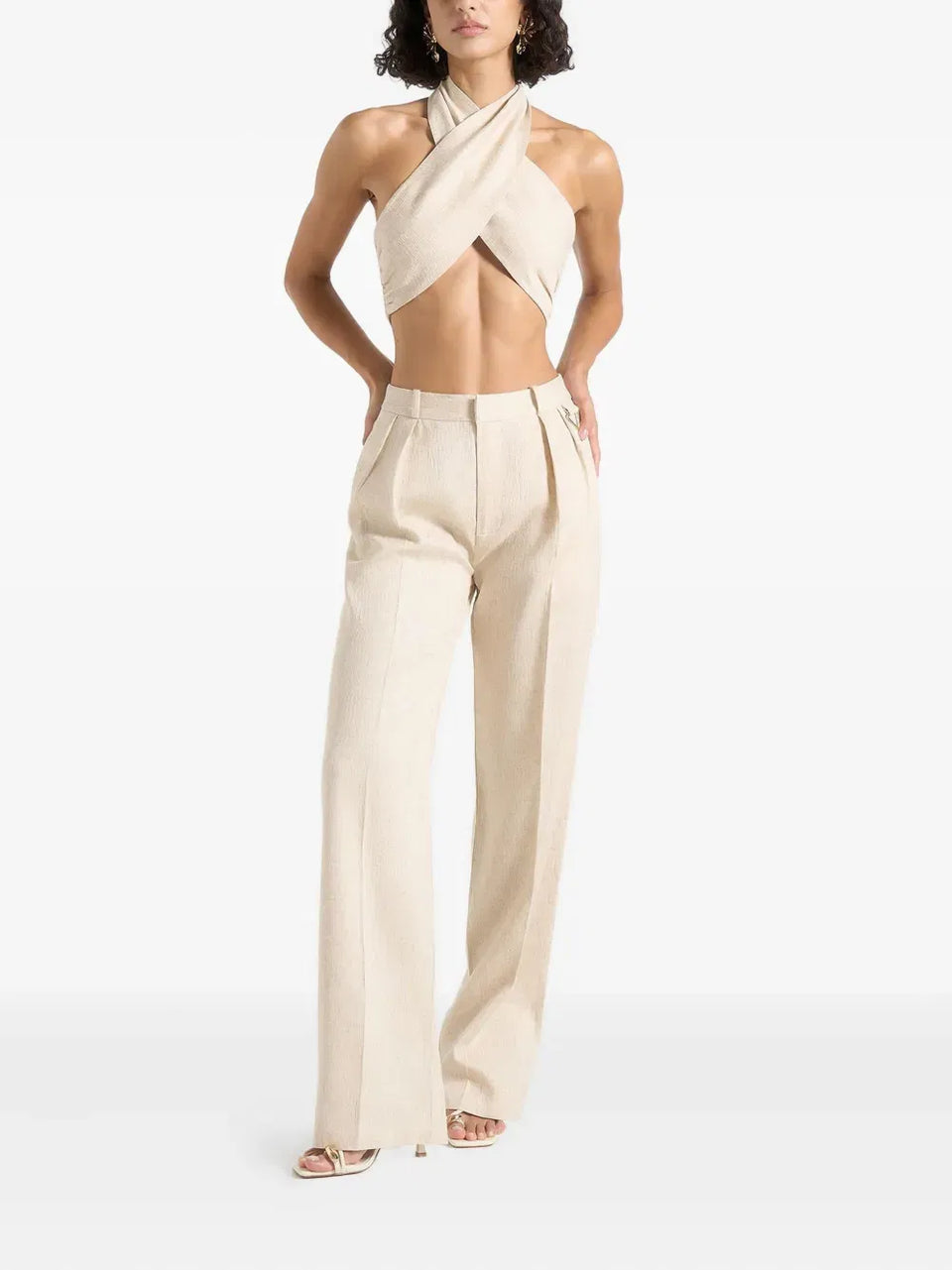 Wendy crossover-bolero top