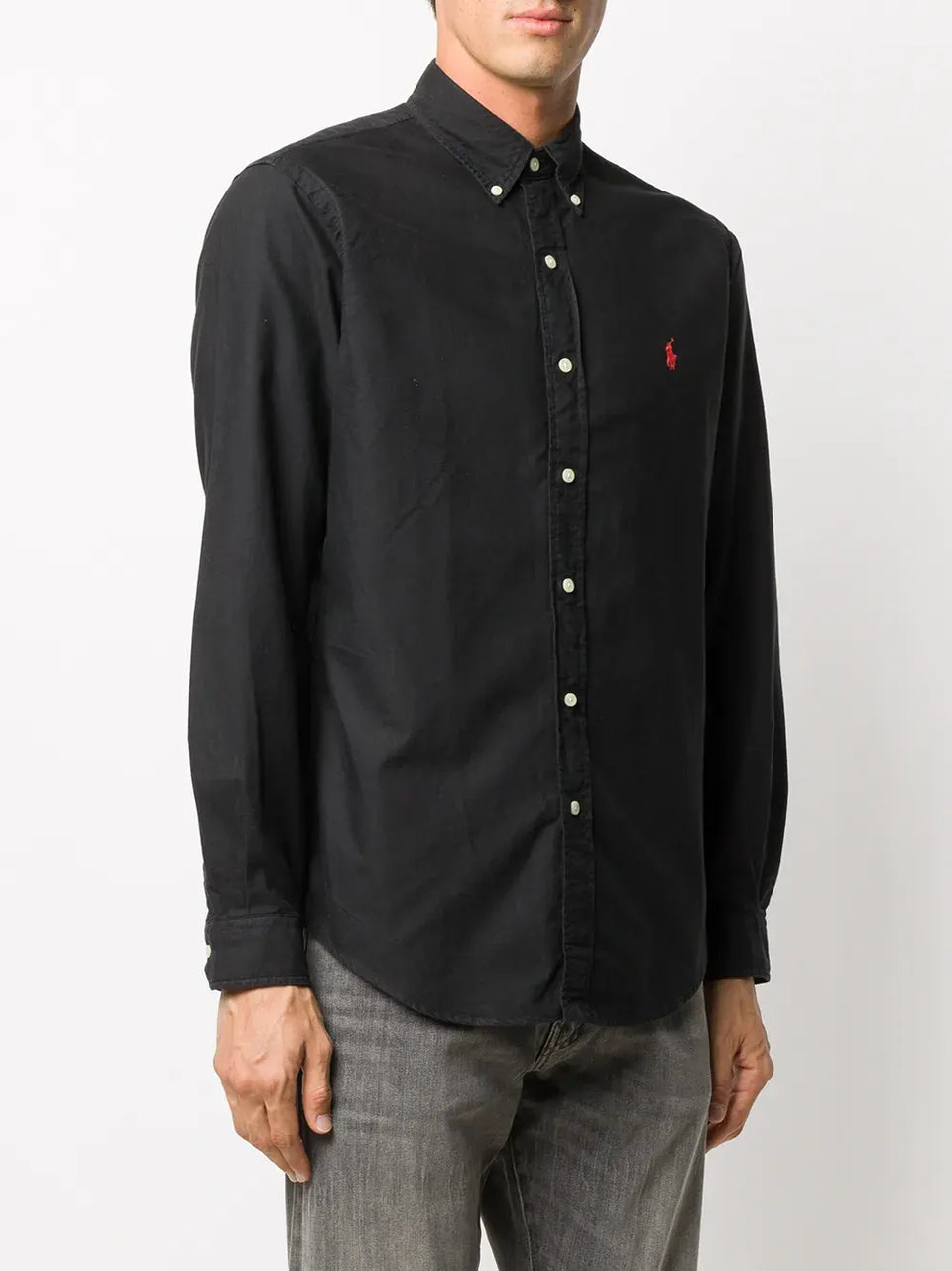 plain long-sleeved shirt