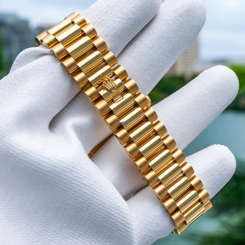 Rolex | Day-Date | 128238 | Yellow gold | 36 mm | Yellow gold | Gold | Automatic