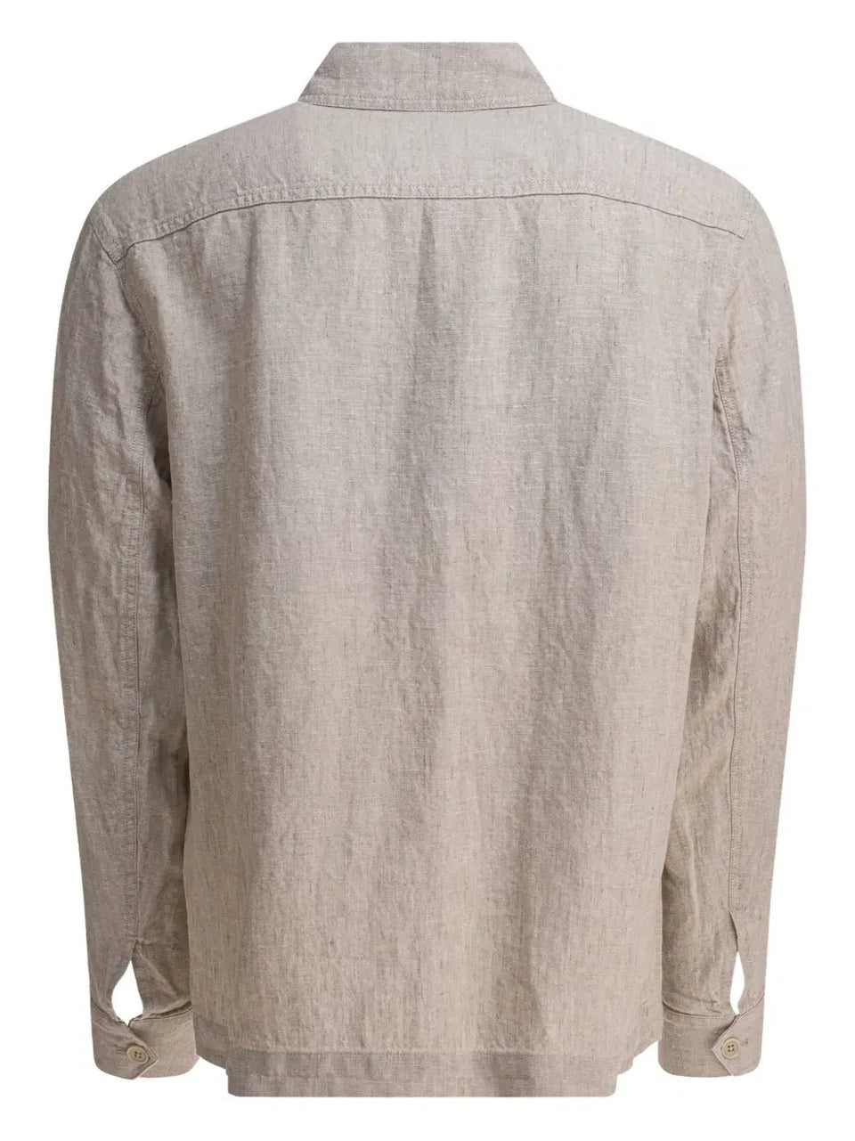 Work linen shirt jacket