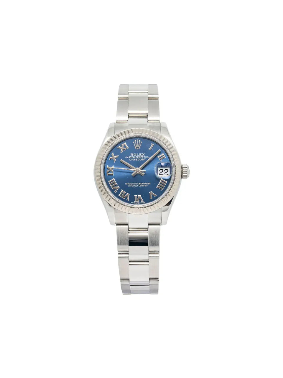 18K white gold DateJust oyster perpetual - 31 mm