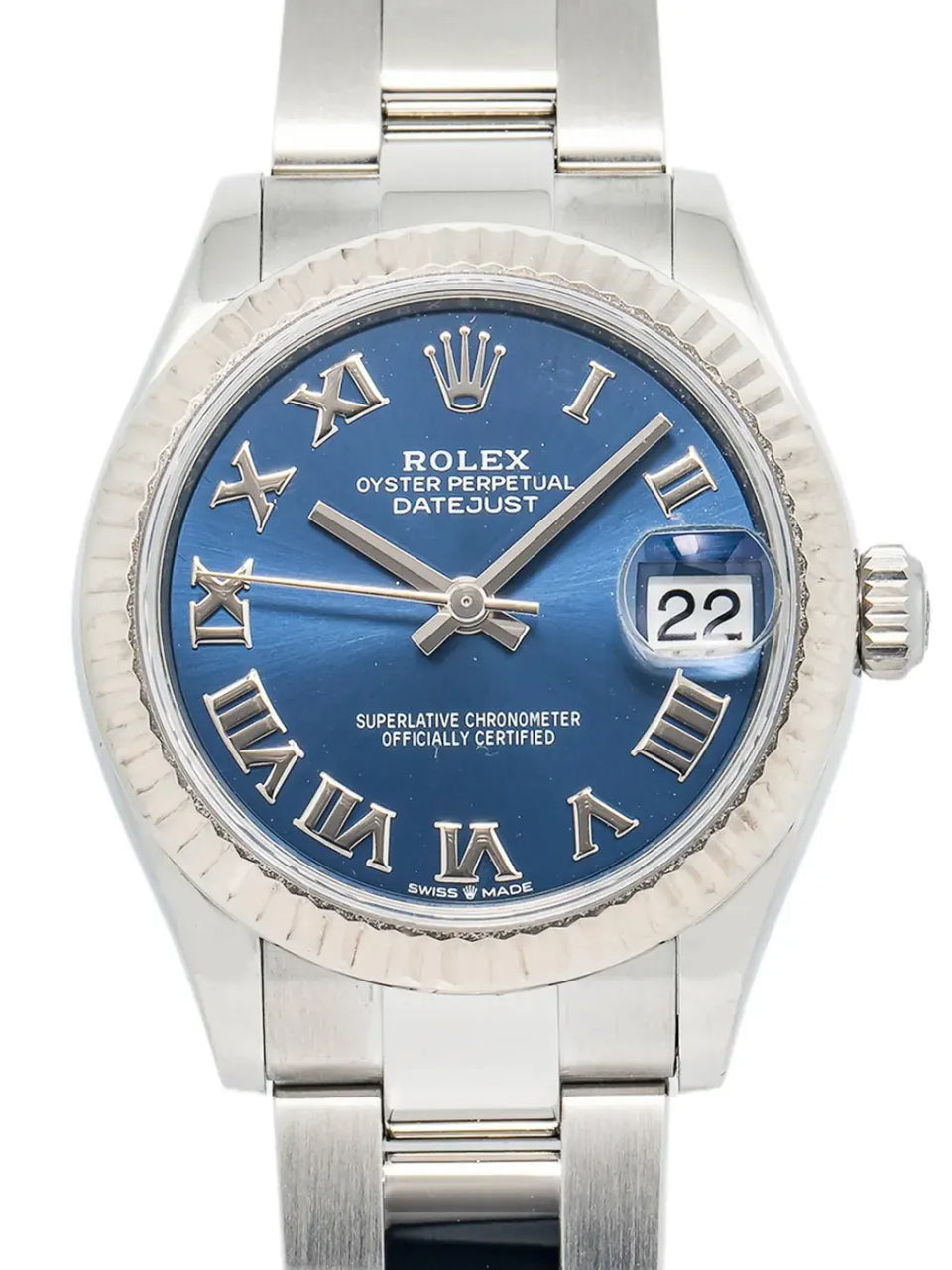 18K white gold DateJust oyster perpetual - 31 mm