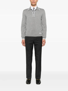 perforated polo shirt