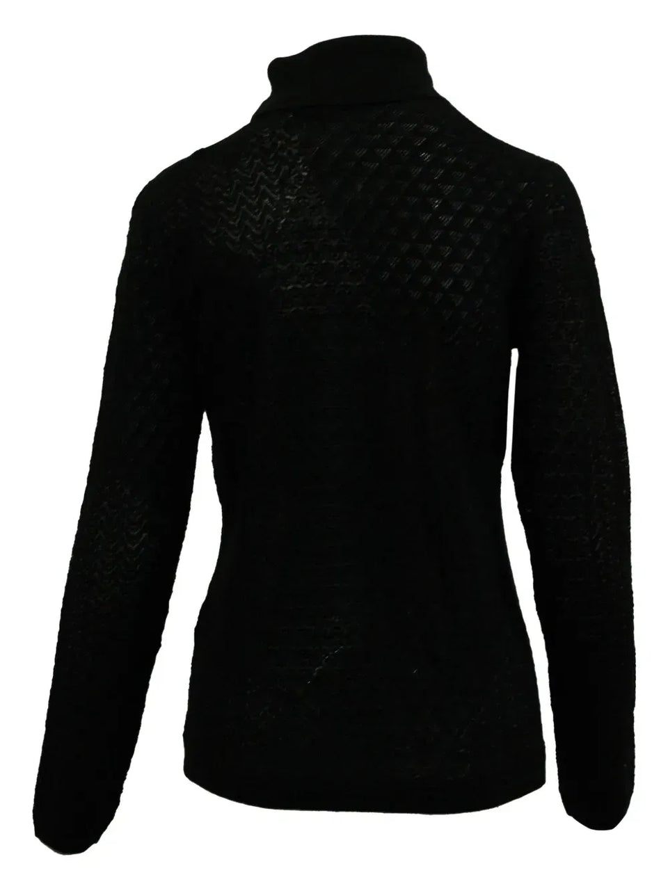 turtleneck knit sweater