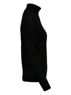 turtleneck knit sweater